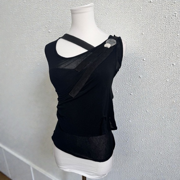 Save The Queen Asymmetrical Strap Top – NWT – Made in Italy - Picture 2 of 14